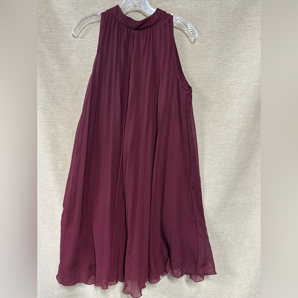 Cato Elegant Burgundy Maxi Dress